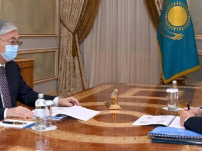 
                    Президент РК принял главу Антикоррупционной службы Марата Ахметжанова
                