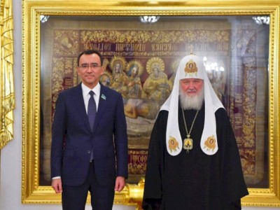 
                    Патриарха Кирилла пригласили в Казахстан на съезд лидеров мировых религий
                