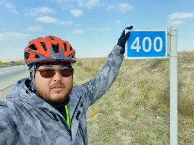 
                    От Алматы до Турции проедет на велосипеде алматинец Дамир Кушеев
                