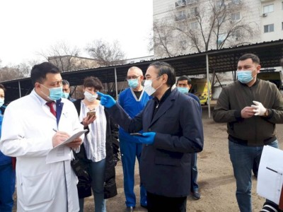
                    Ержан Бабакумаров посетил Службу станции скорой помощи и Центр телемедицины
                