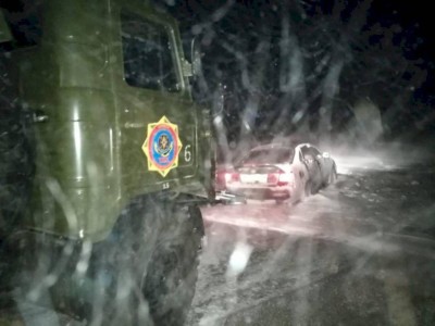 
                    Метель, гололед, эвакуация: что происходит на республиканских и областных автодорогах РК
                