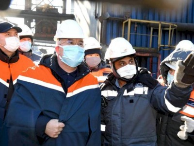 
                    Глава МИИР РК ознакомился с работой АО «АрселорМиттал Темиртау»
                