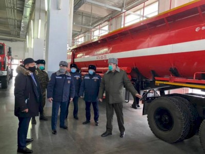 
                    Работу пожарных частей проверили в Алматы
                