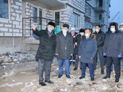 
                    Амандык Баталов проинспектировал строящиеся объекты в Талдыкоргане
                