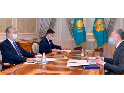 
                    Президент принял председателя Агентства по защите и развитию конкуренции
                