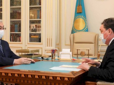
                    Мамин доложил Президенту о ситуации с коронавирусом в Казахстане
                