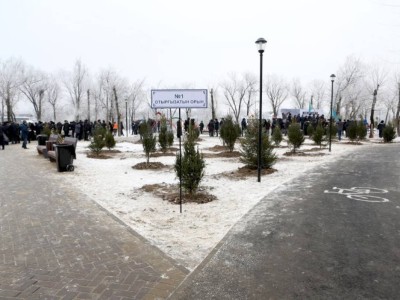 
                    Новый парк «Желтоксан» в Алматы: на территории парка высажено 100 хвойных деревьев
                