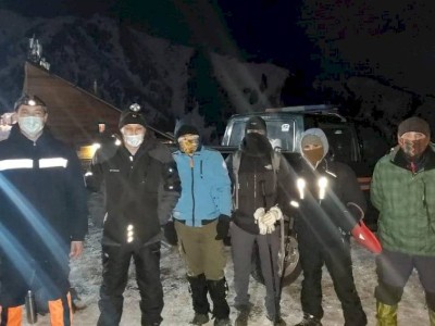 
                    Трех заблудившихся в горах туристов спасли в Алматы
                