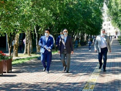 
                    Аким Алматы ознакомился с ходом благоустройства Жетысуского района
                