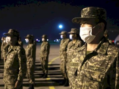 
                    Казахстанские военные медики вернулись из Ливана
                