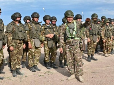 
                    «Голубые береты» в Конаеве приступили к этапу боевого слаживания
                