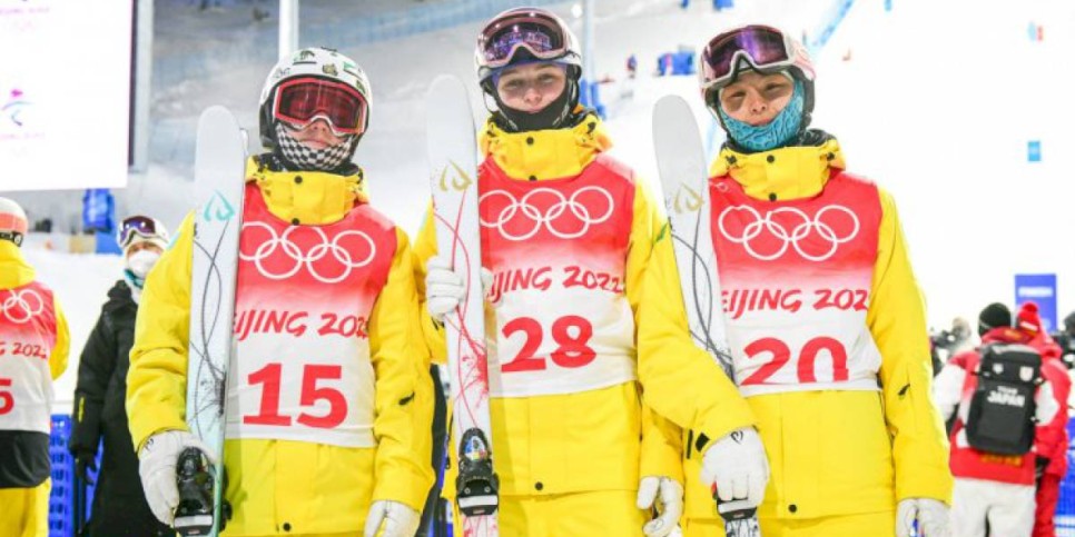 
                    Казахстанские спортсмены провели первый старт на Олимпийских играх-2022
                