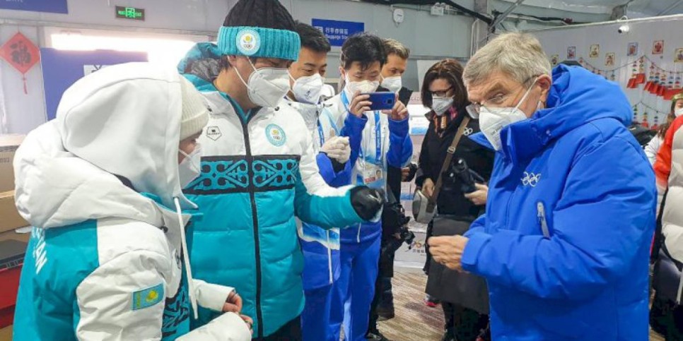 
                    Казахстанские спортсмены прибыли в Китай и заселились в олимпийскую деревню
                
