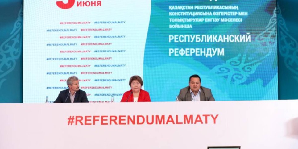 
                    В Казахстане завершился общереспубликанский референдум
                