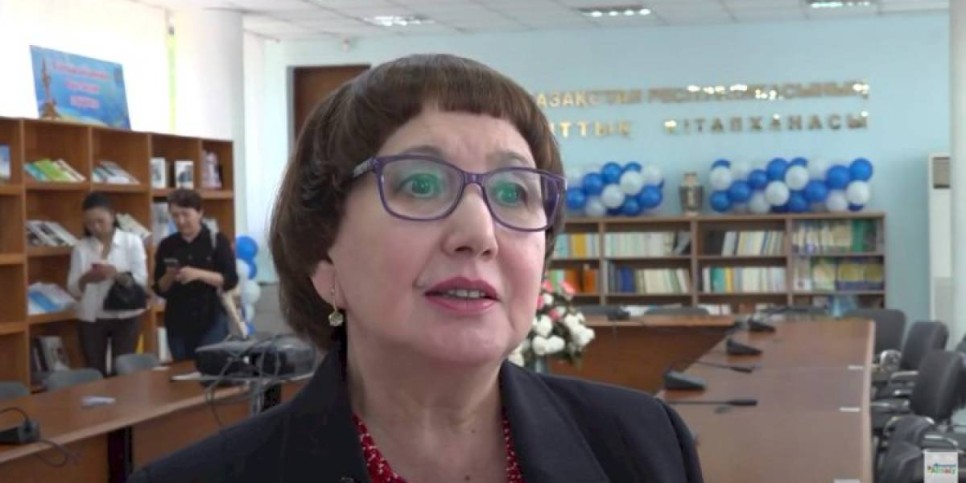 
                    Референдум 2022: Бахытжамал Оспанова - председатель Казахстанского библиотечного союза
                
