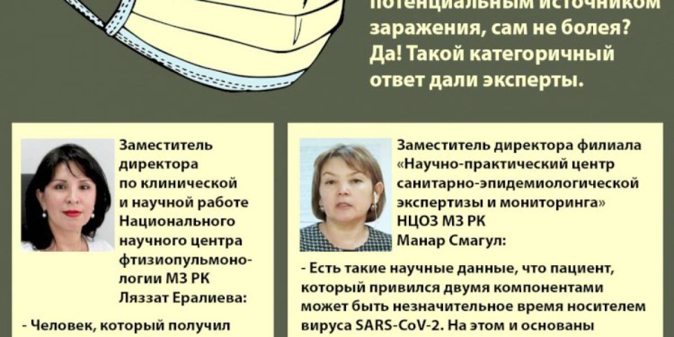
                    Эксперты рекомендуют носить маски даже после получения вакцины
                