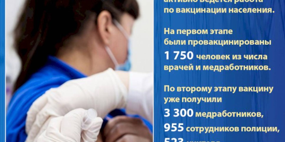 
                    В Алматы активно ведётся работа  по вакцинации населения
                