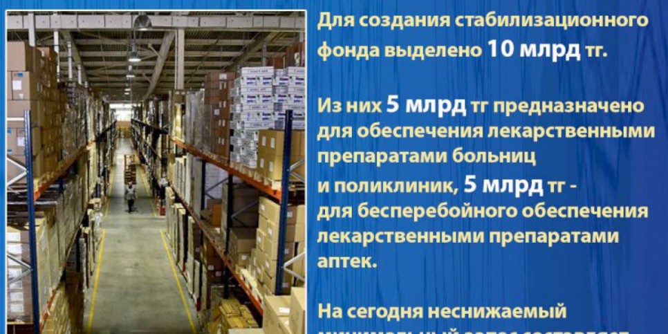 
                    В Алматы для создания специального стабилизационного фонда выделено 10 млрд тг
                