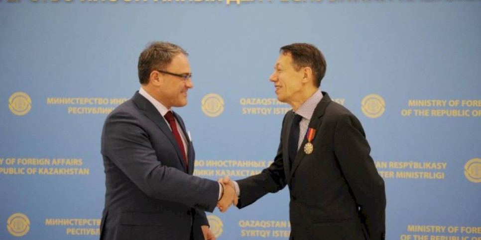 
                    Орденом «Достык» II степени награжден Посол Швеции в Казахстане
                