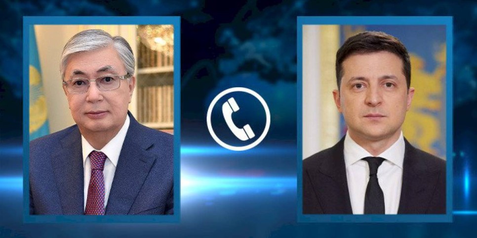 
                    Касым-Жомарт Токаев поговорил по телефону с Владимиром Зеленским
                