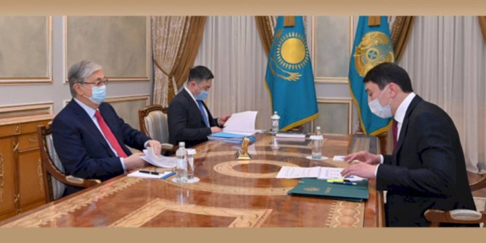 
                    Касым-Жомарт Токаев принял министра энергетики Магзума Мирзагалиева
                