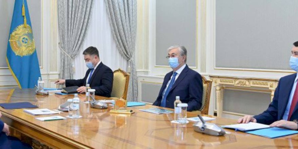 
                    Глава государства принял председателя правления Евразийского банка развития
                