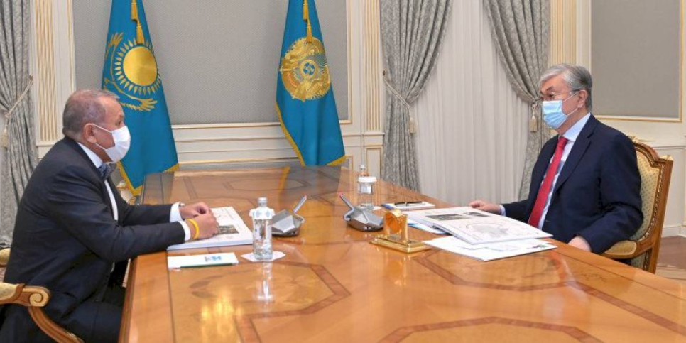 
                    Касым-Жомарт Токаев принял основателя и руководителя Astana Group Нурлана Смагулова
                