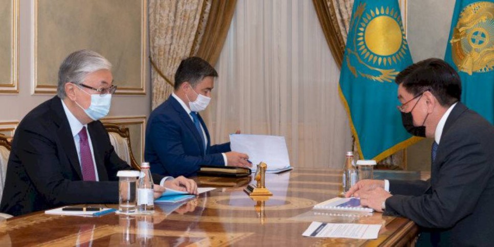 
                    Касым-Жомарт Токаев принял председателя правления АО НК «КазМунайГаз»
                