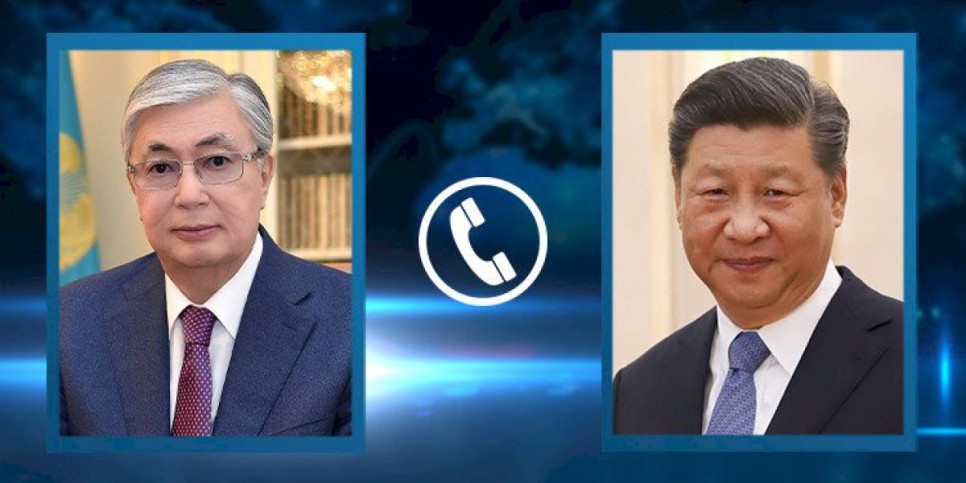 
                    Касым-Жомарт Токаев поговорил по телефону с Си Цзиньпином
                
