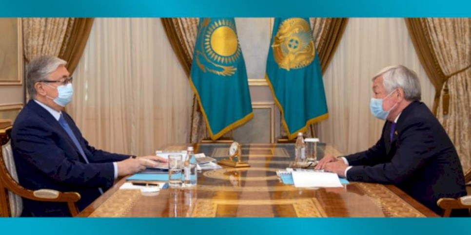 
                    Президент Казахстана принял акима Жамбылской области
                