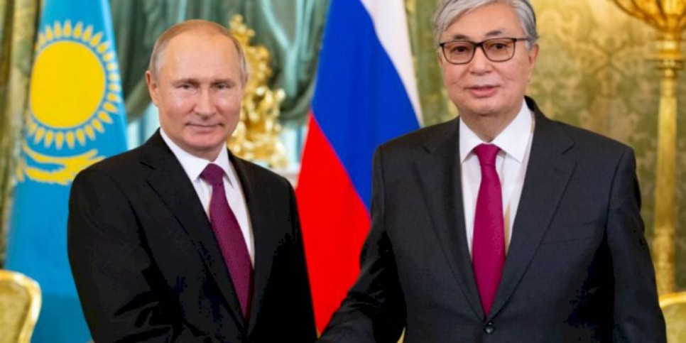 
                    Владимир Путин поздравил Касым-Жомарта Токаева
                