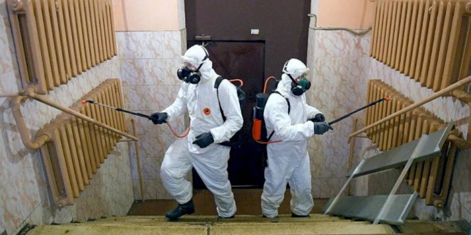 
                    Дезинфекцию подъездов и многоквартирных жилых домов возобновят в Алматы
                