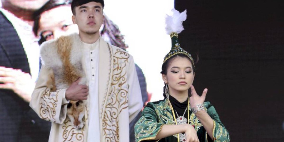 
                    В Алматы прошел конкурс влюбленных пар
                