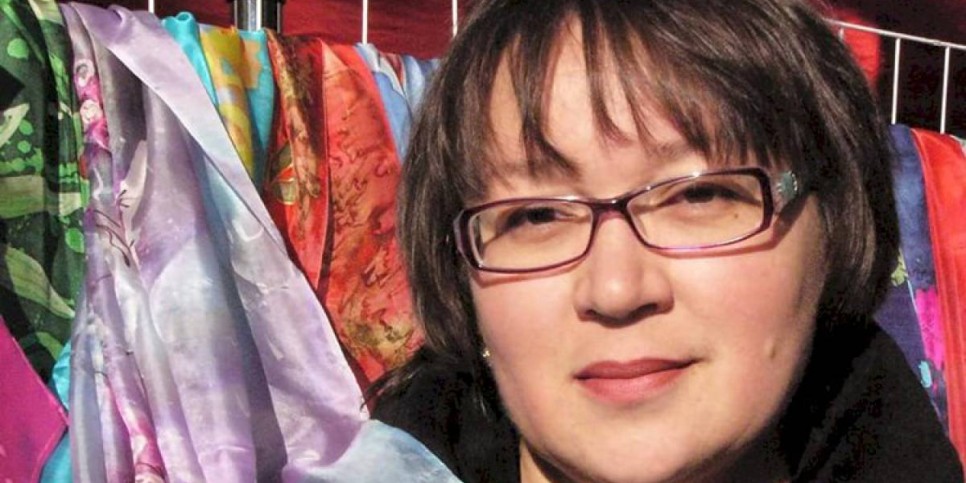 
                    Музыку теплого войлока и нежного батика исполняет алматинка Наталия Полянских
                