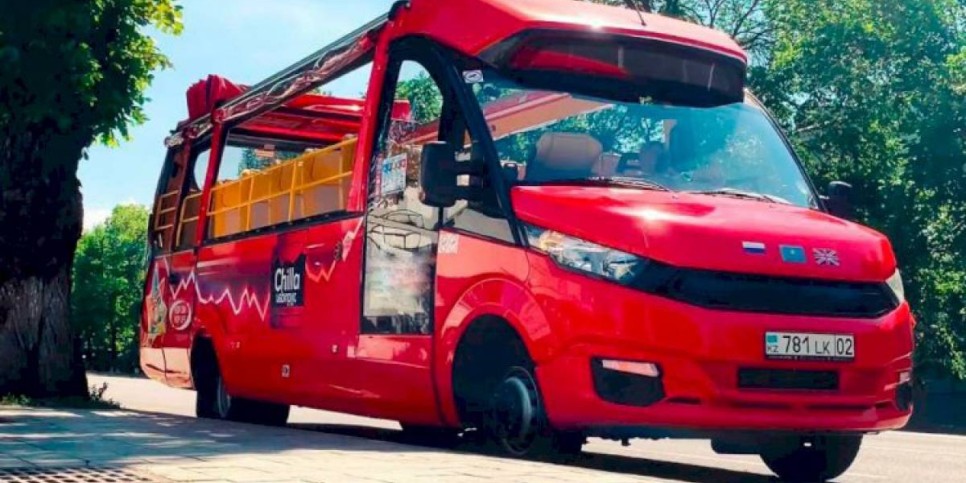 
                    Запуск экскурсионного автобуса состоится в Алматы
                