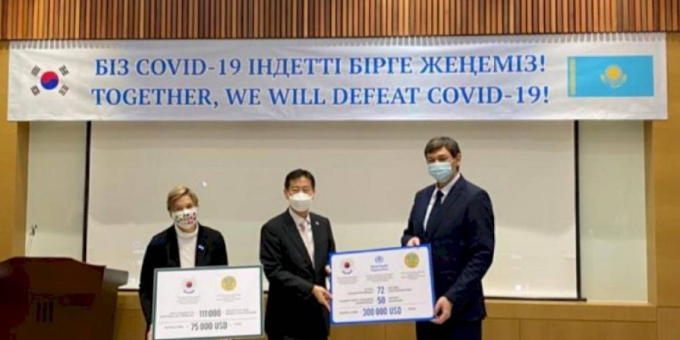 
                    Гуманитарную помощь на 375 тыс. долларов получил Казахстан из Кореи
                