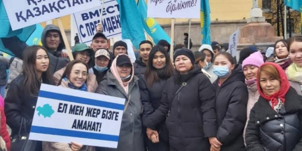 
                    В Алматы прошел митинг в поддержку Нового Казахстана и реформ Президента
                