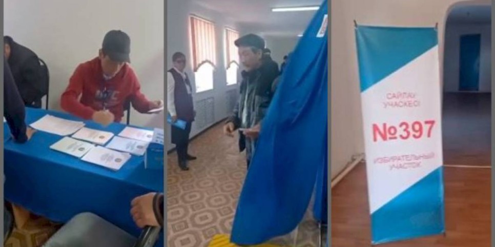 
                    В затопленных селах Актюбинской области тоже голосуют на выборах
                