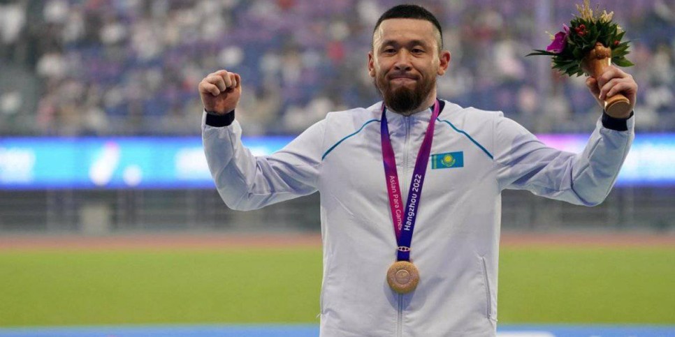 
                    Золото выиграл на Азиатских параиграх карагандинец Дастан Мукашбеков
                