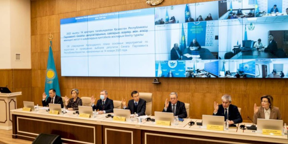 
                    Центризбирком утвердил план проведения выборов депутатов Сената 14 января 2023 года
                