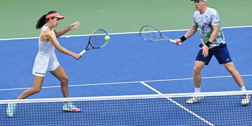 
                    Казахстанская теннисистка выиграла US Open в миксте
                