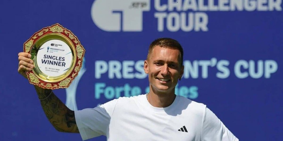 
                    Теннисист Денис Евсеев выиграл первый «Челленджер» в карьере
                
