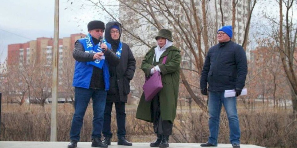 
                    Против уплотнительной застройки выступил кандидат в Президенты Нурлан Ауесбаев
                