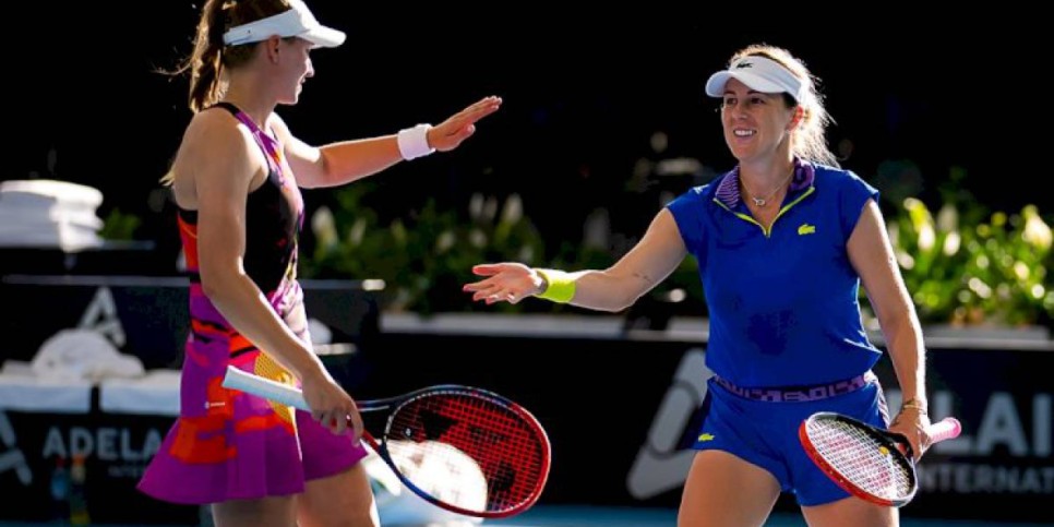
                    Елена Рыбакина остановилась в шаге от первого титула WTA в парном разряде
                
