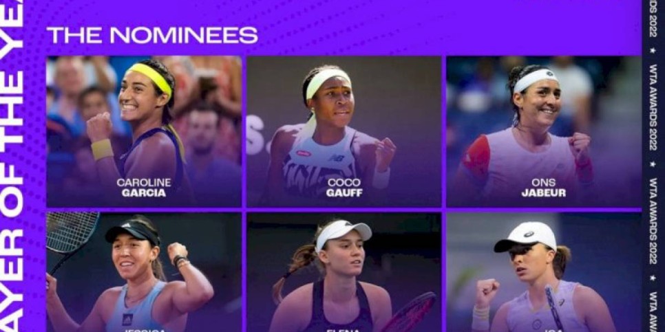 
                    Елена Рыбакина претендует на награду «Игрок года» в рейтинге WTA
                