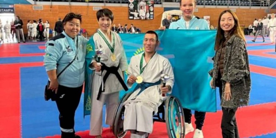 
                    Казахстанские паракаратисты стали чемпионами мира в Италии
                