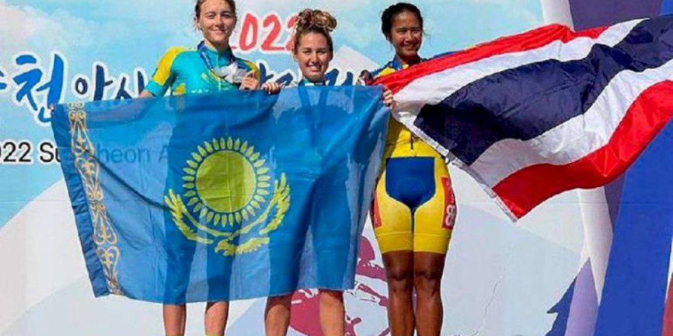 
                    Казахстанская сборная по маунтинбайку завершила чемпионат Азии с семью медалями
                