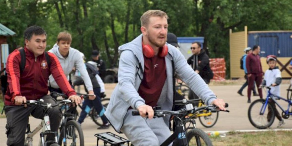 
                    В столице Казахстана прошел массовый велопробег
                