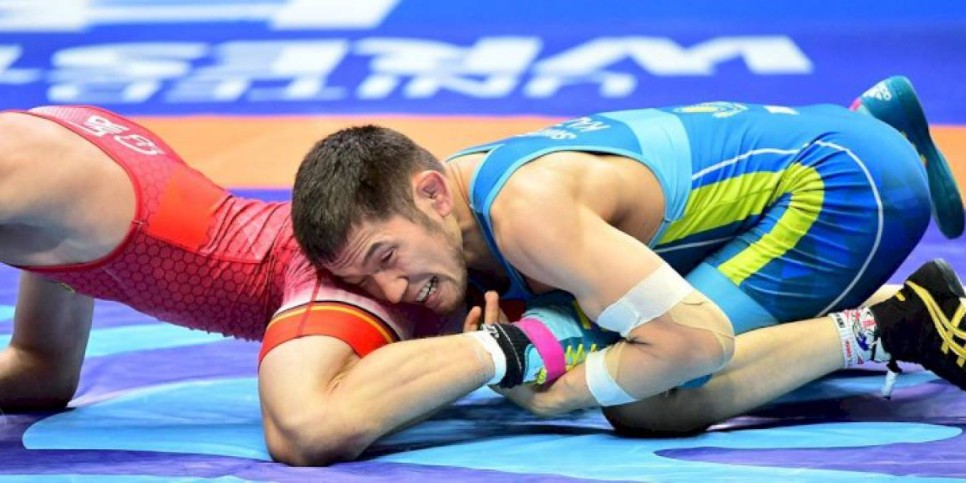 
                    Названы имена победителей чемпионата Казахстана по вольной борьбе
                