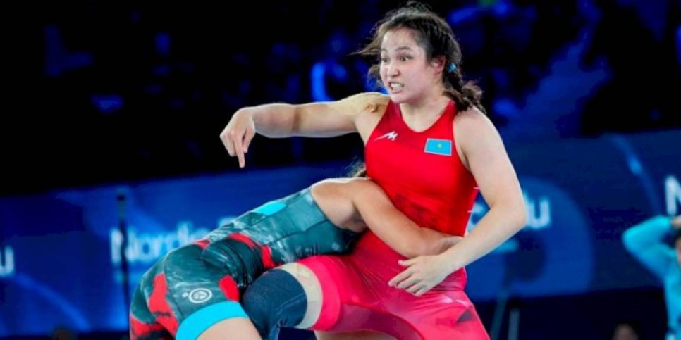 
                    Казахстанка Жамиля Бакбергенова завоевала серебро чемпионата мира по борьбе
                